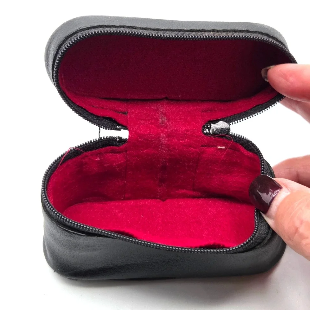 Brookstone 3x Coated Compact Galilean Opera Glasses Binoculars with Case